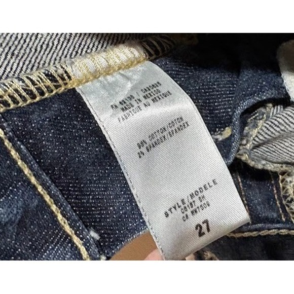 GUESS Jeans Women Size 27 Bootcut‎ Dark Wash Denim Pants - Picture 8 of 8